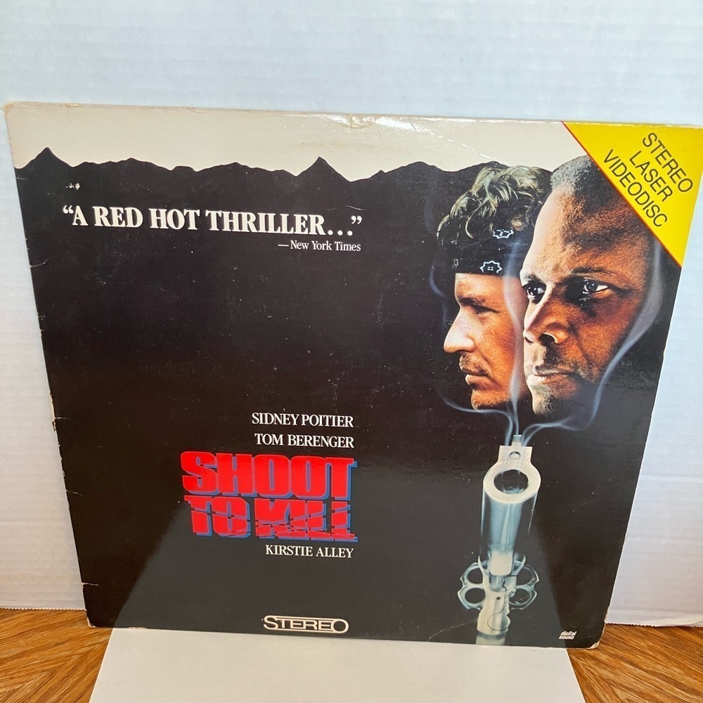 Shoot To Kill 1987 Laserdisc Movie R Sidney Poitier Works Touchstone